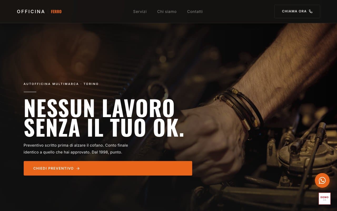 Preview Officina Meccanica